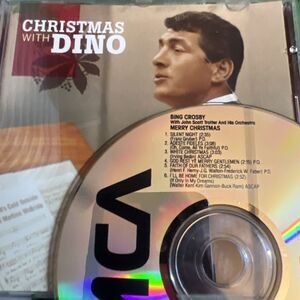 Dean Martin Christmas With Dino 17 Track CD & Bing Crosby CD